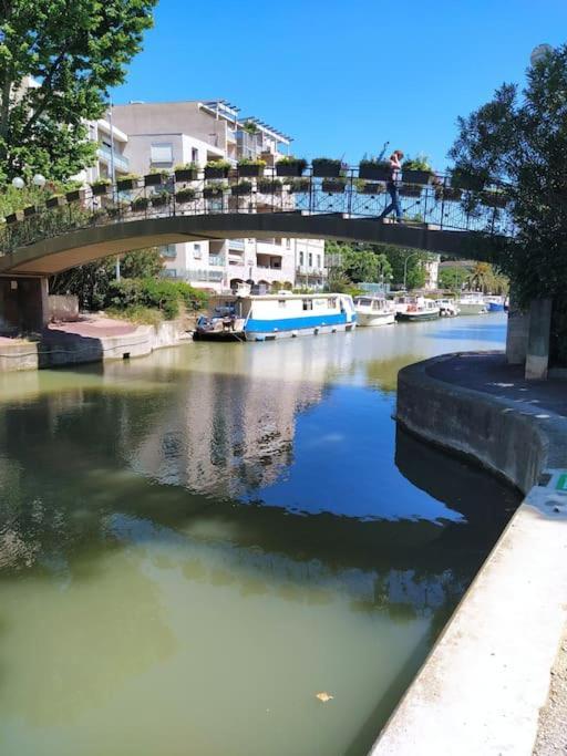 Appartement Avec Balcon, Bord Du Canal, Wifi. Narbona Exterior foto